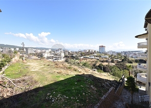 تراس واسع - شقة بسعر مناسب - تصميم غرفتين وصالة مفروشة - في افسلار / الانيا 