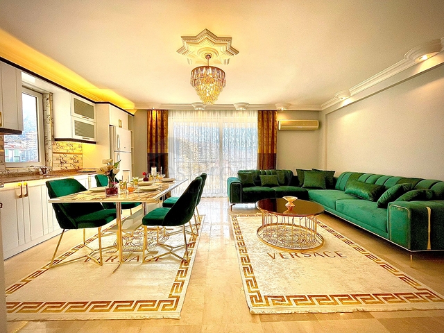 اطلالة بحر وقلعة -شقة غرفتين وصالة مفروشة - في محمودلار / الانيا 