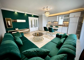 اطلالة بحر وقلعة -شقة غرفتين وصالة مفروشة - في محمودلار / الانيا 