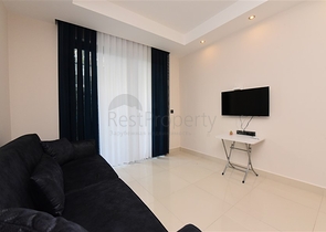 شقة ضمن مجمع جديد في افسلار - تصميم غرفة وصالة مع الاثاث - الانيا 