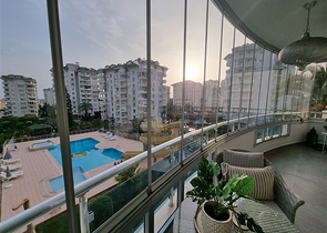 شقة عائلية واسعة -غرفتين وصالة مفروشة -في جيكجلي / الانيا