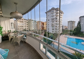 شقة عائلية واسعة -غرفتين وصالة مفروشة -في جيكجلي / الانيا