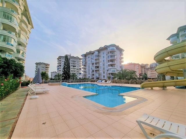 شقة غرفتين وصالة مفروشة - ضمن مجمع عائلي انيق -في منطقة جيكجلي / الانيا 