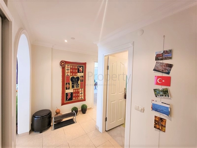 شقة غرفتين وصالة مفروشة - ضمن مجمع عائلي انيق -في منطقة جيكجلي / الانيا 