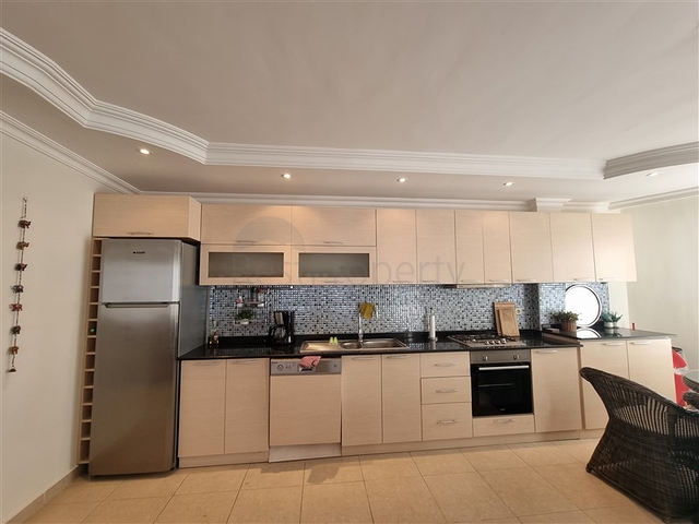 شقة غرفتين وصالة مفروشة - ضمن مجمع عائلي انيق -في منطقة جيكجلي / الانيا 