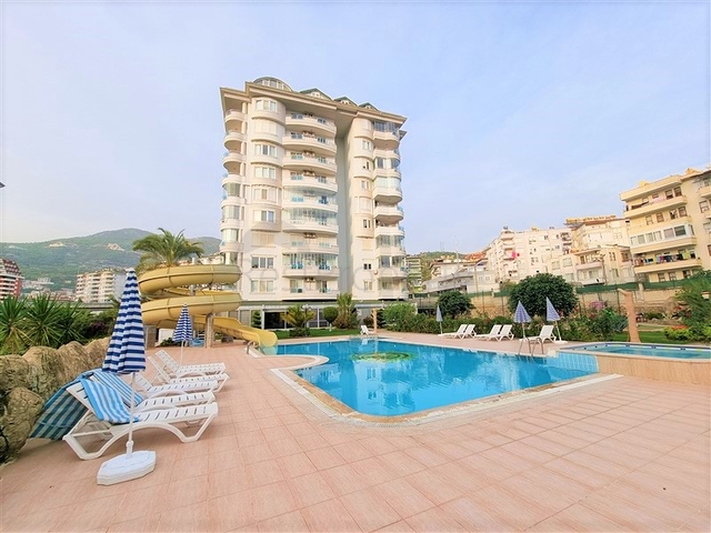 شقة غرفتين وصالة مفروشة - ضمن مجمع عائلي انيق -في منطقة جيكجلي / الانيا 