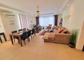 شقة غرفتين وصالة مفروشة - ضمن مجمع عائلي انيق -في منطقة جيكجلي / الانيا 