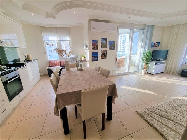 شقة عائلية - غرفتين وصالة مفروشة -ضمن مجمع انيق - في جيكجلي / الانيا 