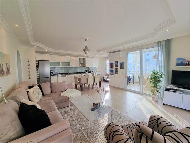 شقة عائلية - غرفتين وصالة مفروشة -ضمن مجمع انيق - في جيكجلي / الانيا 