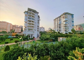 شقة عائلية - غرفتين وصالة مفروشة -ضمن مجمع انيق - في جيكجلي / الانيا 