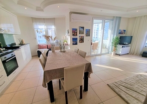 شقة عائلية - غرفتين وصالة مفروشة -ضمن مجمع انيق - في جيكجلي / الانيا 