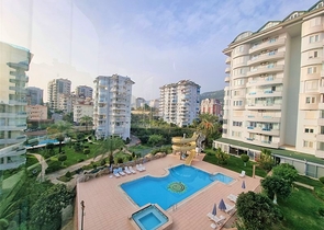 شقة عائلية - غرفتين وصالة مفروشة -ضمن مجمع انيق - في جيكجلي / الانيا 