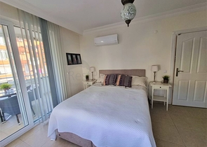 شقة عائلية - غرفتين وصالة مفروشة -ضمن مجمع انيق - في جيكجلي / الانيا 