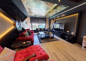 مطبخ منفصل - شقة عائلية واسعة تصميم 3 غرف وصالة - في اوبا / الانيا 