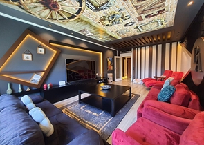 مطبخ منفصل - شقة عائلية واسعة تصميم 3 غرف وصالة - في اوبا / الانيا 