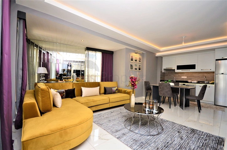 مجمع فاخر - شقة غرفة وصالة واسعة -مفروشة -في محمودلار / الانيا 