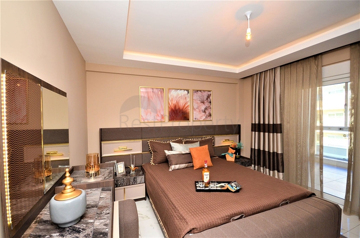 مجمع فاخر - شقة غرفة وصالة واسعة -مفروشة -في محمودلار / الانيا 