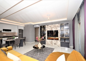 مجمع فاخر - شقة غرفة وصالة واسعة -مفروشة -في محمودلار / الانيا 