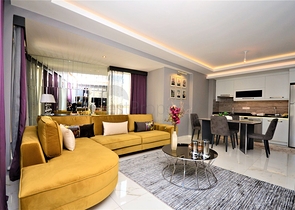 مجمع فاخر - شقة غرفة وصالة واسعة -مفروشة -في محمودلار / الانيا 