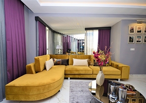 مجمع فاخر - شقة غرفة وصالة واسعة -مفروشة -في محمودلار / الانيا 