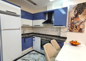 مجمع سكني جديد - شقة غرفة وصالة مفروشة -في محمودلار /الانيا 