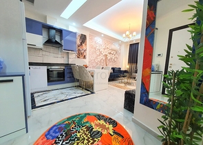 مجمع سكني جديد - شقة غرفة وصالة مفروشة -في محمودلار /الانيا 