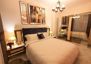 مجمع سكني جديد - شقة غرفة وصالة مفروشة -في محمودلار /الانيا 