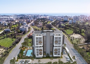 شقة جديدة بسعر مناسب - غرفتين وصالة ضمن مجمع سكني - في افسلار / الانيا 