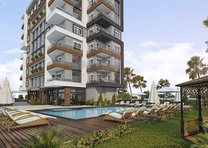 شقة جديدة بسعر مناسب - غرفتين وصالة ضمن مجمع سكني - في افسلار / الانيا 