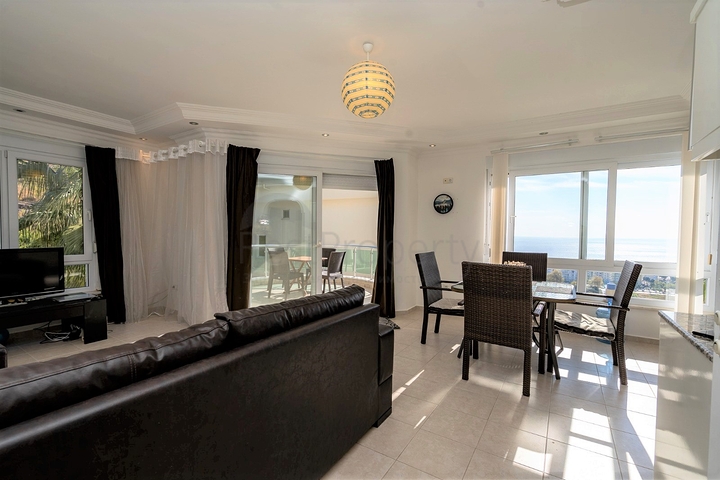 شقة اطلالة بحر في مركز الانيا - غرفتين وصالة ضمن مجمع - مركز الانيا 