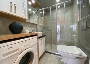 قريبة من شاطئ كليوباترا - شقة غرفتين وصالة مفروشة - في مركز الانيا 