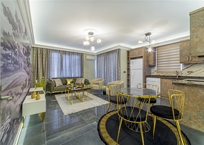 شقة واسعة وانيقة - غرفتين وصالة ضمن مجمع سكني - في اوبا / الانيا 