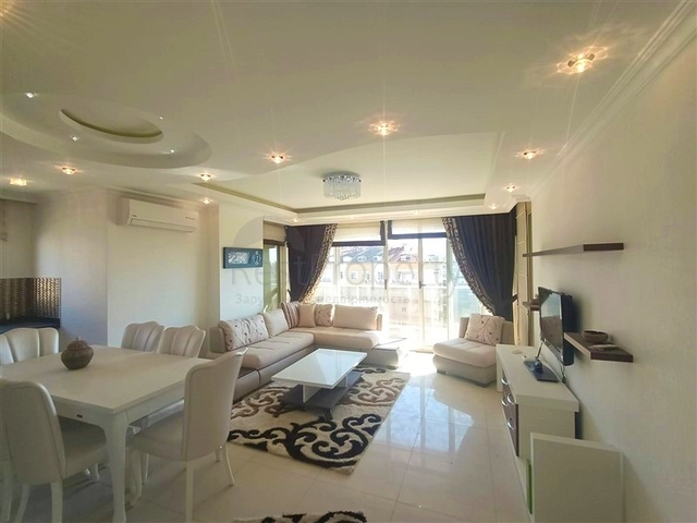 اطلالة على البحر - شقة في شارع بارباروس - تصميم غرفتين وصالة مفروشة -ضمن مجمع سكني - محمودلار/ الانيا 