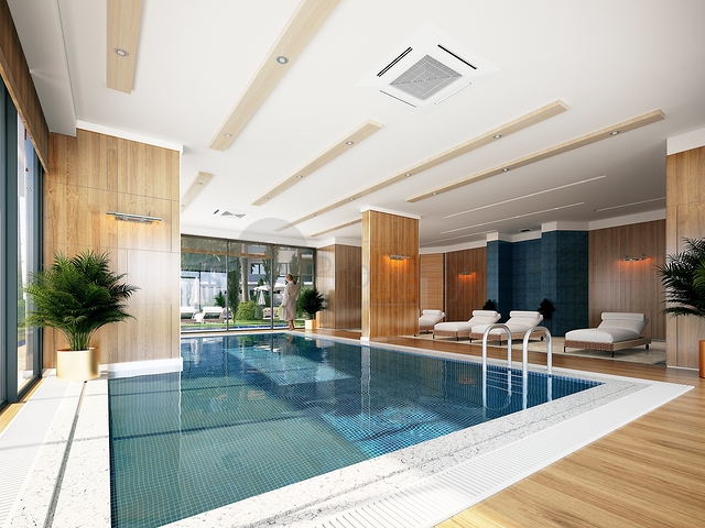 مجمع فاخر في محمودلار - شقة غرفتين وصالة - الانيا 