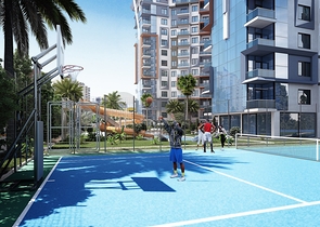 مجمع فاخر في محمودلار - شقة غرفتين وصالة - الانيا 