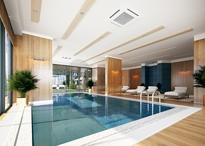 مجمع فاخر في محمودلار - شقة غرفتين وصالة - الانيا 