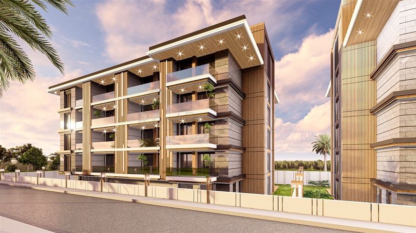 شقق للبيع ضمن مجمع جديد - قريب من شاطئ كليوباترا / مركز الانيا 