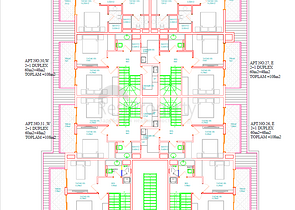 شقق للبيع ضمن مجمع جديد - قريب من شاطئ كليوباترا / مركز الانيا 