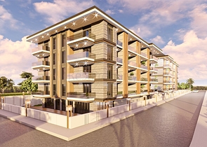 شقق للبيع ضمن مجمع جديد - قريب من شاطئ كليوباترا / مركز الانيا 