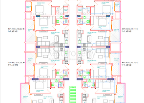 شقق للبيع ضمن مجمع جديد - قريب من شاطئ كليوباترا / مركز الانيا 