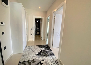 شقة فاخرة ضمن مجمع سكني - غرفتين وصالة مفروشة -في محمودلار / الانيا 