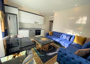 شقة فاخرة ضمن مجمع سكني - غرفتين وصالة مفروشة -في محمودلار / الانيا 