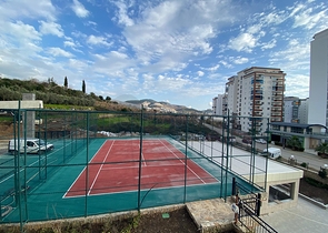 شقة فاخرة ضمن مجمع سكني - غرفتين وصالة مفروشة -في محمودلار / الانيا 