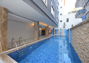 قريبة من البحر - شقة غرفتين وصالة مفروشة - في مركز الانيا 