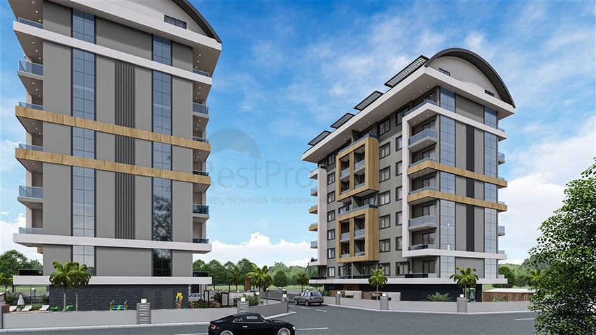 شقق بالاقساط ضمن مجمع قيد الانشاء - في افسلار / الانيا 