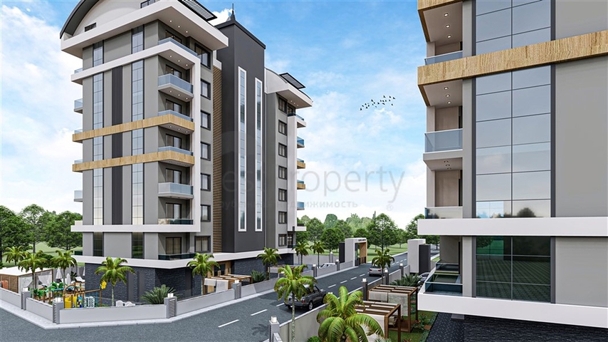 شقق بالاقساط ضمن مجمع قيد الانشاء - في افسلار / الانيا 