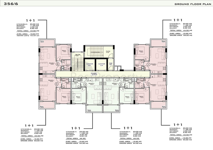 شقق بالاقساط ضمن مجمع قيد الانشاء - في افسلار / الانيا 