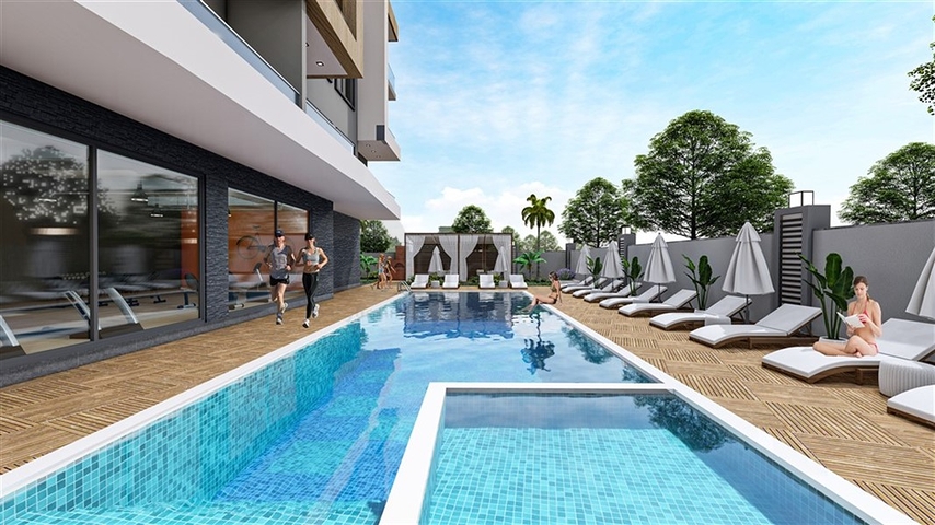 شقق بالاقساط ضمن مجمع قيد الانشاء - في افسلار / الانيا 