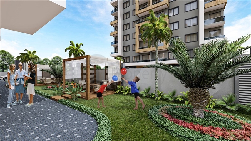 شقق بالاقساط ضمن مجمع قيد الانشاء - في افسلار / الانيا 