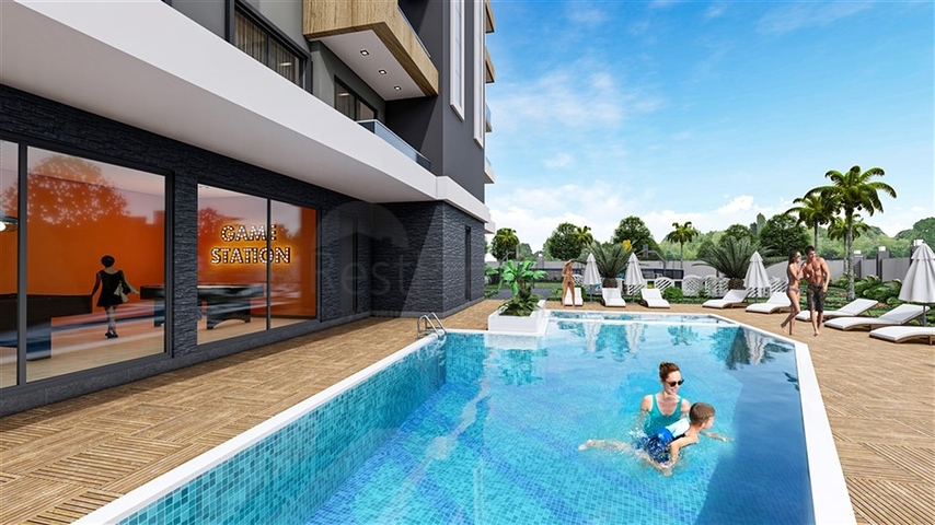 شقق بالاقساط ضمن مجمع قيد الانشاء - في افسلار / الانيا 